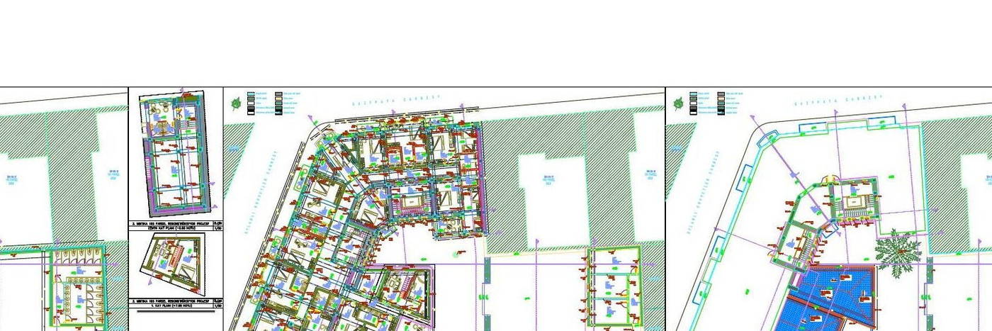 ZEMİN KAT PLANI — 3. Mıntıka 165 parsel